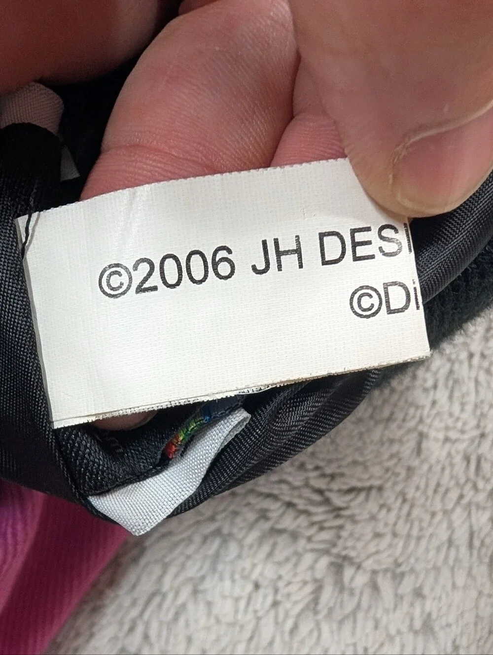 Vtg Disney JH Design Jacket Kids S Disney Princess Daytona 500 Jeff Hamilton